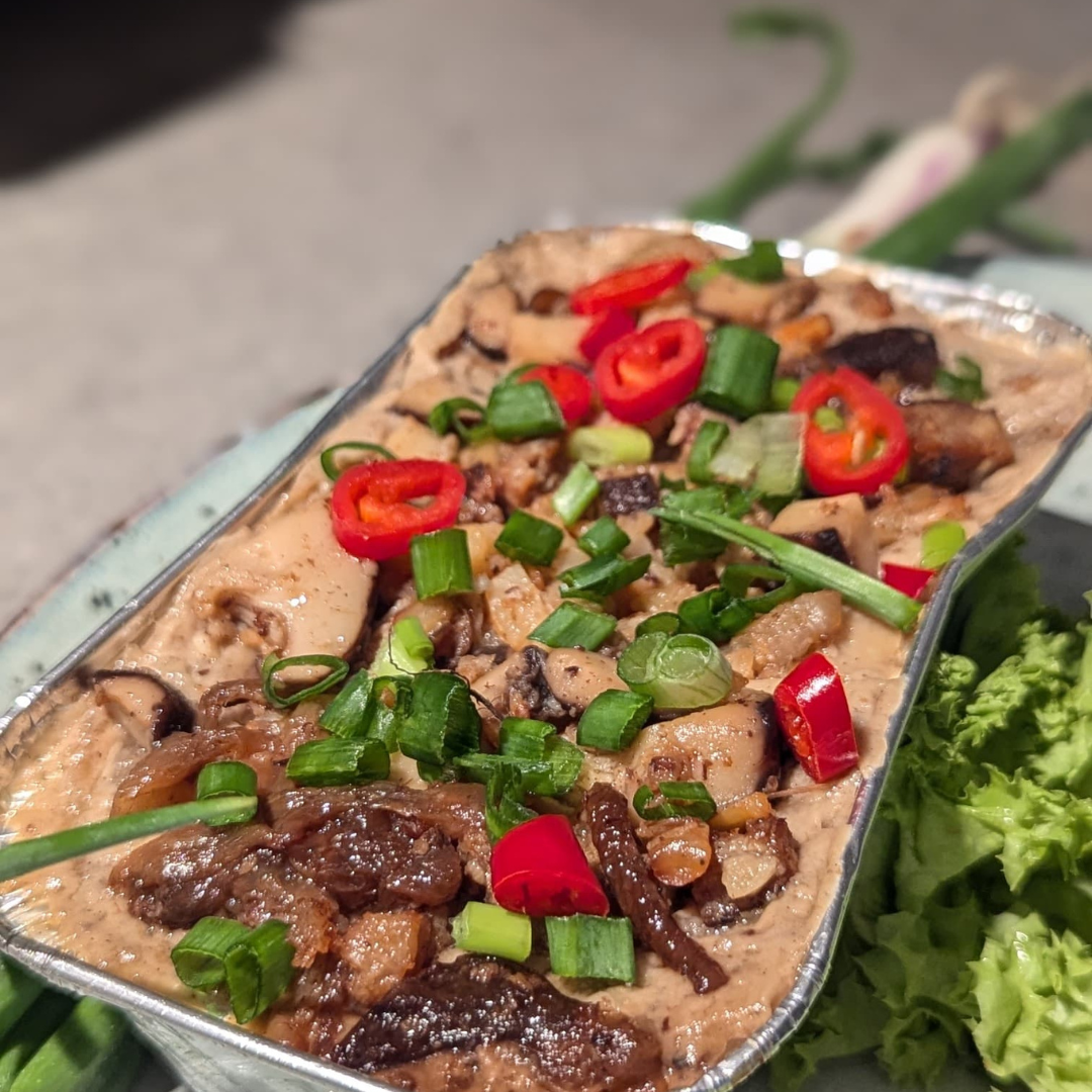 Keto / Low Carb Steamed Radish Cake Keto Eato Sg